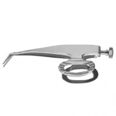 Barraquer Iris Scissor Angled Stainless Steel, 5.5 cm - 2 1/4" Blade Size 10 mm